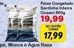 Chama Supermercados Peixe congelado sardinha inteira oceani oferta