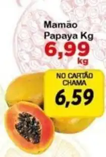 Chama Supermercados Mamão Papaya Kg oferta