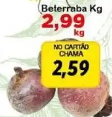 Chama Supermercados Beterraba oferta