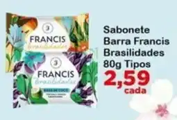 Chama Supermercados Sabonete Barra Francis Brasilidades oferta
