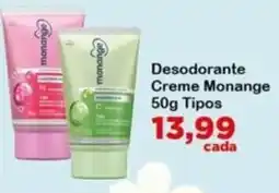 Chama Supermercados Desodorante Creme Monange oferta