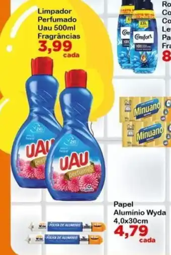 Chama Supermercados Limpador Perfumado Uau Fragrâncias oferta
