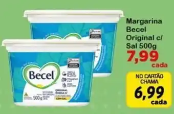 Chama Supermercados Margarina Becel Original c/ Sal oferta