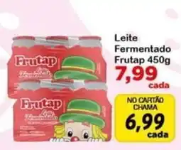 Chama Supermercados Leite fermentado frutap oferta