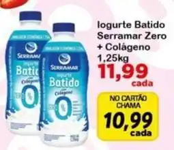 Chama Supermercados Iogurte Batido Serramar Zero + Colágeno oferta