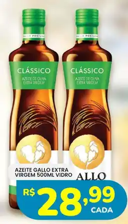 Supermercado Bergamini Azeite gallo extra virgem oferta