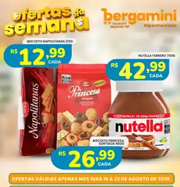 Supermercado Bergamini Biscoito napolitanas oferta