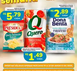 Supermercado Bergamini Queijo Parmesão Ralado oferta