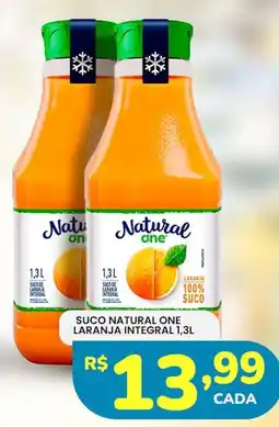 Supermercado Bergamini Sucos natural one laranja integral oferta