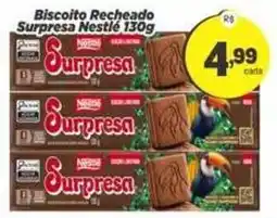 Amarelinha Supermercados Biscoito recheado surpresa nestlé oferta