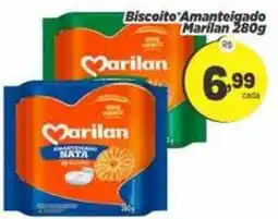 Amarelinha Supermercados Biscoito Amanteigado Marilan oferta