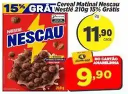 Amarelinha Supermercados Cereal Matinal Nescau Nestlé oferta