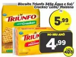 Amarelinha Supermercados Biscoito triunfo cracker oferta