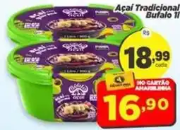 Amarelinha Supermercados Açaí Tradicional Bufalo oferta