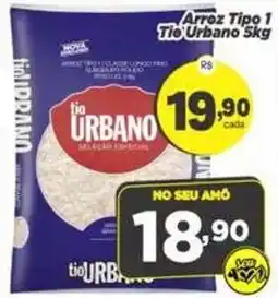 Amarelinha Supermercados Arroz Tipo 1 Tio Urbano oferta