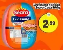 Amarelinha Supermercados Leivissimo Fatiado Seara oferta
