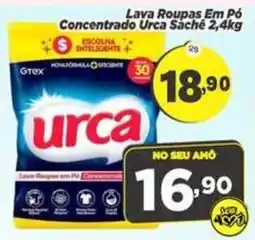 Amarelinha Supermercados Lava Roupas Em Pó Concentrado Urca Sache oferta