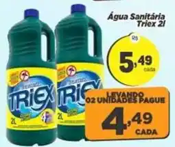 Amarelinha Supermercados Água Sanitária Triex 2l oferta