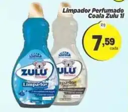 Amarelinha Supermercados Limpador Perfumado Coala Zulu 1l oferta