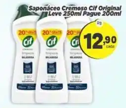 Amarelinha Supermercados Saponáceo Cremoso Cif Original oferta