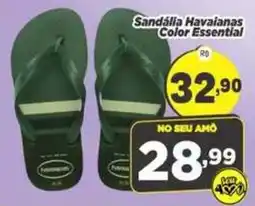 Amarelinha Supermercados Sandália Havaianas Color Essential oferta