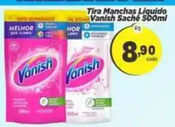 Amarelinha Supermercados Tira Manchas Líquido Vanish Sache oferta