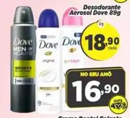 Amarelinha Supermercados Desodorante Aerosol Dove oferta