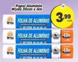 Amarelinha Supermercados folha de alumínio oferta