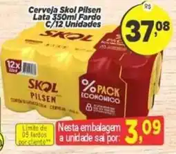 Amarelinha Supermercados Cerveja skol pilsen oferta