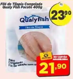 Amarelinha Supermercados Filé de Tilápia Congelada Qualyfish oferta
