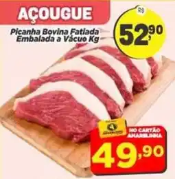 Amarelinha Supermercados Picanha Bovina Fatiada oferta