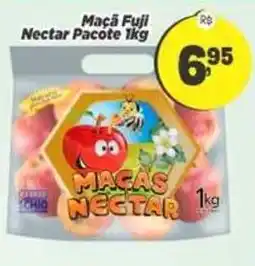 Amarelinha Supermercados Maçã Fuji Nectar Pacote oferta