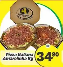 Amarelinha Supermercados Pizza italiana amarelinha kg oferta
