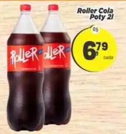 Amarelinha Supermercados Roller Cola oferta