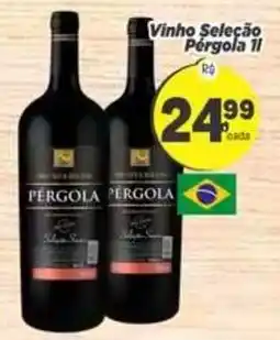 Amarelinha Supermercados Vinho Seleção Pergola 11 oferta