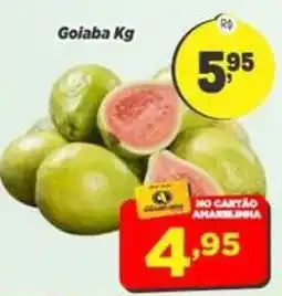Amarelinha Supermercados Goiaba Kg oferta