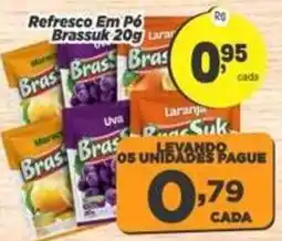 Amarelinha Supermercados Refresco Em Pó Brassuk 20g oferta