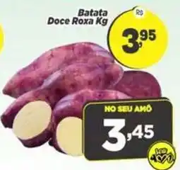 Amarelinha Supermercados Batata Doce Roxa oferta