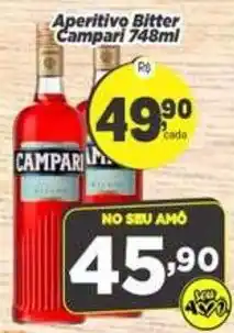 Amarelinha Supermercados Aperitivo Bitter Campari oferta