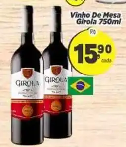 Amarelinha Supermercados Vinho De Mesa Girola oferta