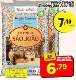 Amarelinha Supermercados Feijão carioca oferta