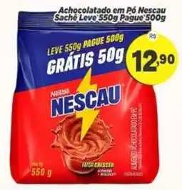 Amarelinha Supermercados Achocolatado em Pó Nescau oferta