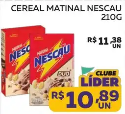Lider Atacadista Cereal matinal nescau oferta