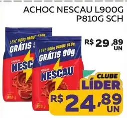 Lider Atacadista Nescau oferta
