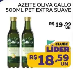 Lider Atacadista Azeite oliva gallo extra suave oferta