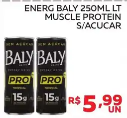 Lider Atacadista energ baly 250ml lt muscle protein s/acucar oferta
