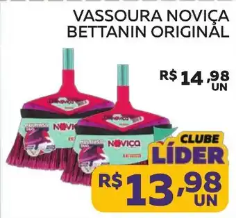 Lider Atacadista Vassoura noviça bettanin original oferta