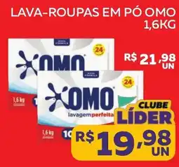 Lider Atacadista lava-roupas em pó omo oferta