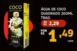 Trimais Supermercado Água de coco quadrado oferta