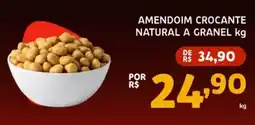 Trimais Supermercado amendoim crocante natural a granel oferta